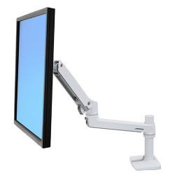 supporto monitor ergotron lx series 45-490-216 32" bianco