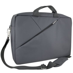 Borsa per notebook atlantis da 16" grigia [p004-l77-a3-16]