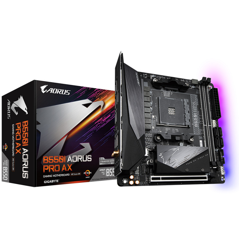 scheda madre gigabyte ga-b550i-aorus pro ax (am4) (d) [ga-b550i-aorus