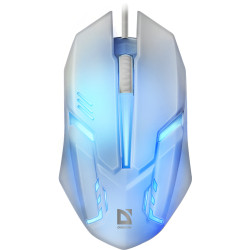mouse defender cyber mb-560l bianco 7-colori backlihgt [52561]