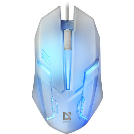 mouse defender cyber mb-560l bianco 7-colori backlihgt [52561]