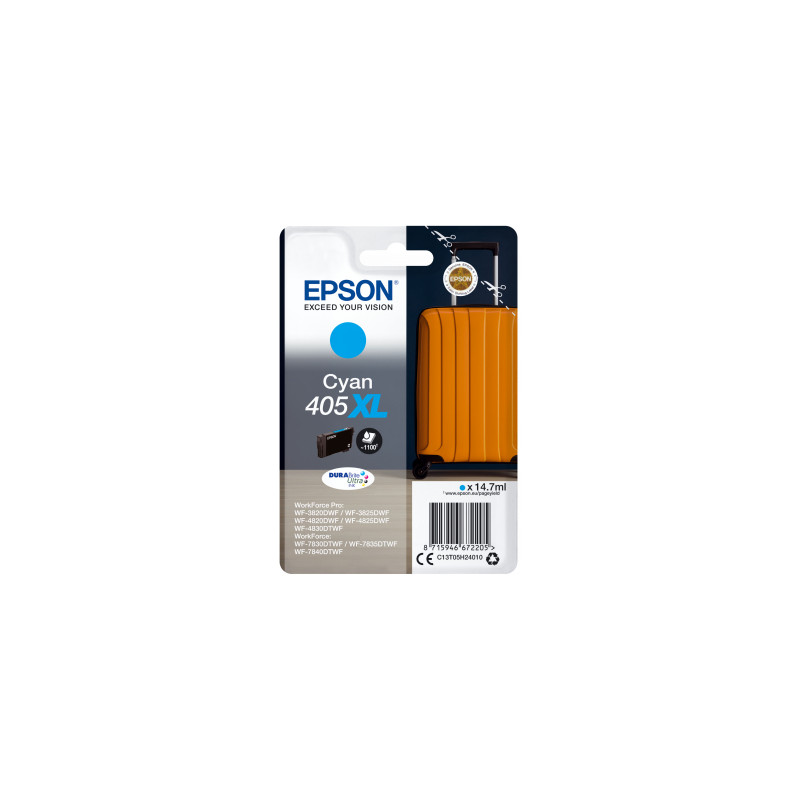 cartuccia espon 405 xl durabrite ciano [c13t05h24020]