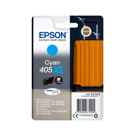 cartuccia espon 405 xl durabrite ciano [c13t05h24020]