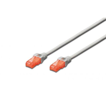 cavo di rete digitus cat6 utp non schermato 3m grigio [dk1612030]