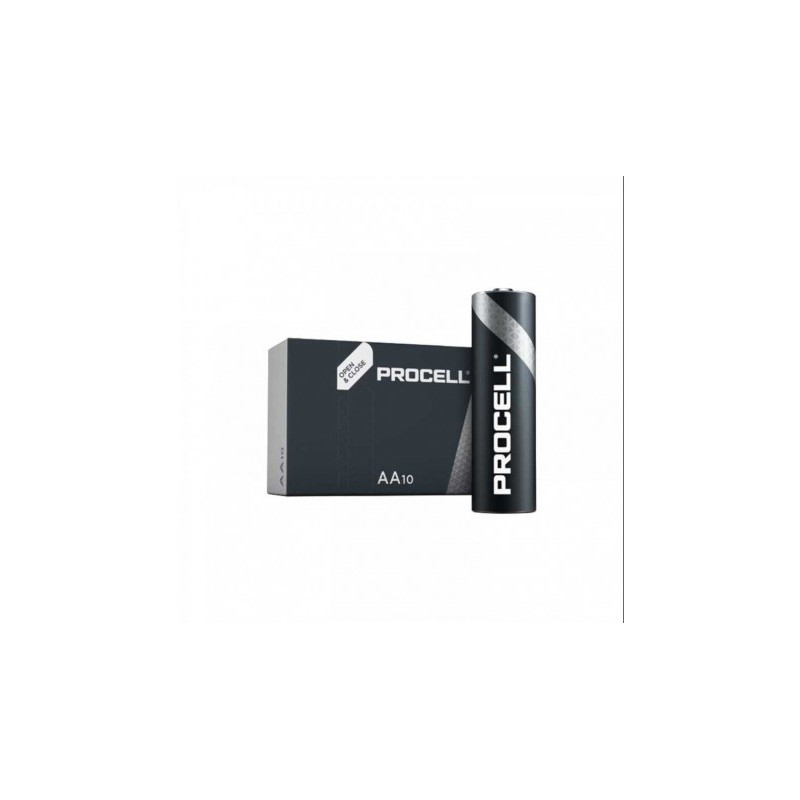 pile alcaline duracell procell mn1500i aa 1,5v 10pz [pro1500]
