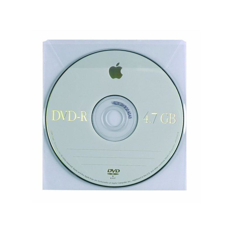 custodia favorit per cd/dvd/bd 12.5 x 12.5 cm 25pz trasparente [100460144]