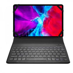custodia celly universale per tablet con tastiera 11" nero [unibandtpro11bk]
