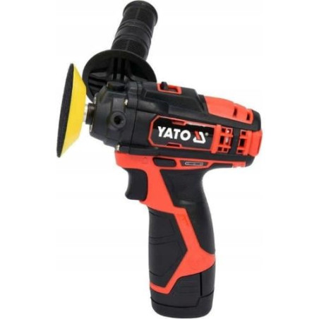 lucidatrice yato a batteria 12v 1.5ah rosso/nero [yt-82903]