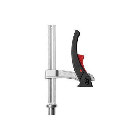 bloccaggio rapido asta di spinta bessey per tavoli 80mm/argento/nero