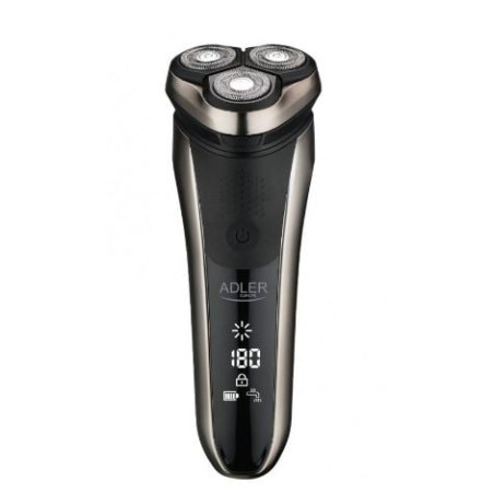 rasoio elettrico adler ad 2933 180min/2000mah nero [ad 2933]