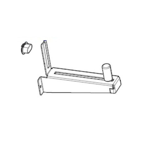 Accessorio zebra zt410 1 core media hanger [p1058930-086]