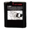 batteria motorola 59pmnn4477 radio ricetrasmittente nimh 800mah 3.6v