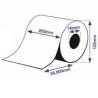 etichette fustellate lucide epson 210mmx55m rotolo continuo endlos