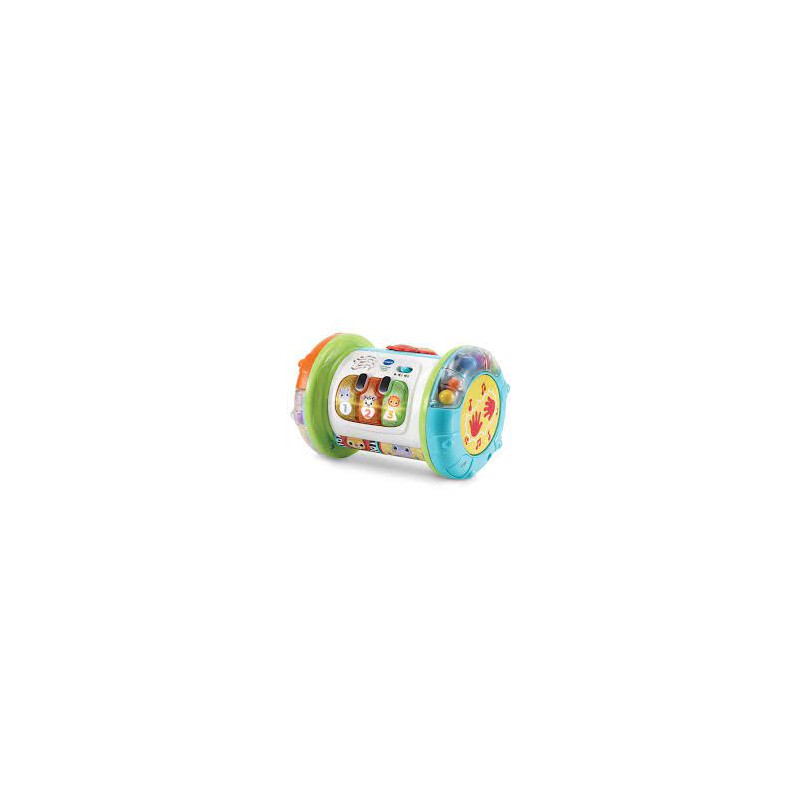 giocattolo musicale vtech tamburo explorer rotante 3 in 1 multicolore
