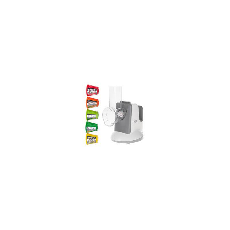 affettaverdure adler ad 4815 150w argento/grigio [hkadlukad481500]