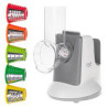 affettaverdure adler ad 4815 150w argento/grigio [hkadlukad481500]