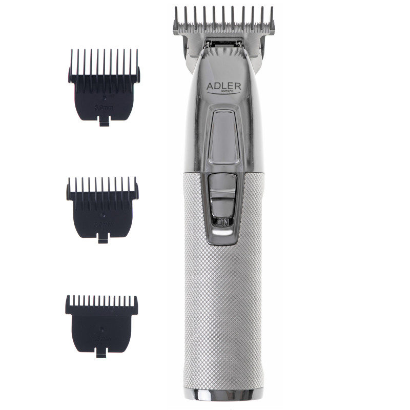 regolabarba adler ad 2836s batteria argento