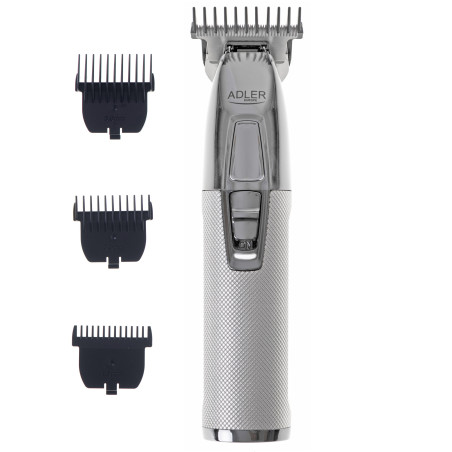 regolabarba adler ad 2836s batteria argento