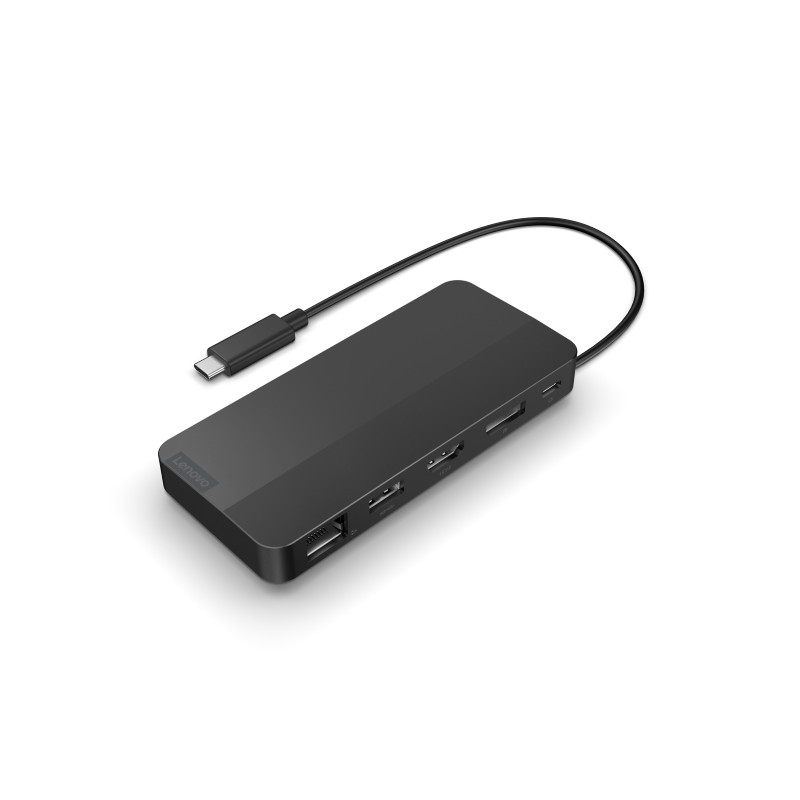 dock station lenovo 100w per laptop usb 3.2 tipo c nero