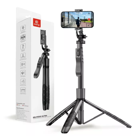 treppiede crong per bastone selfiego ultra nero [afcogscrgsgu1bl]