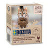 mangime bozita 49349 cibo umido completo per gatti in salsa con pollo