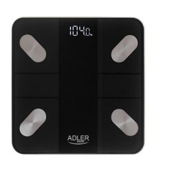 bilancia adler ad 8186 max 180kg nero [ad 8186]