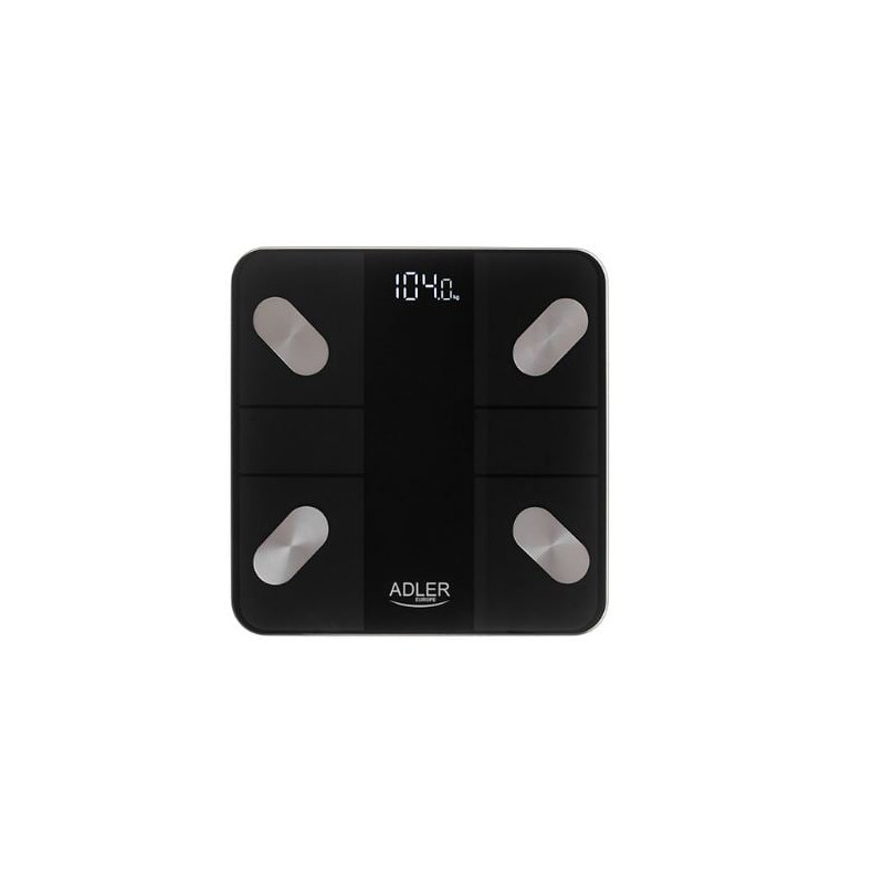 bilancia adler ad 8186 max 180kg nero [ad 8186]