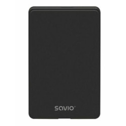 box hdd/ssd savio 2.5" usb 2.0 nero [aisaoosak73]