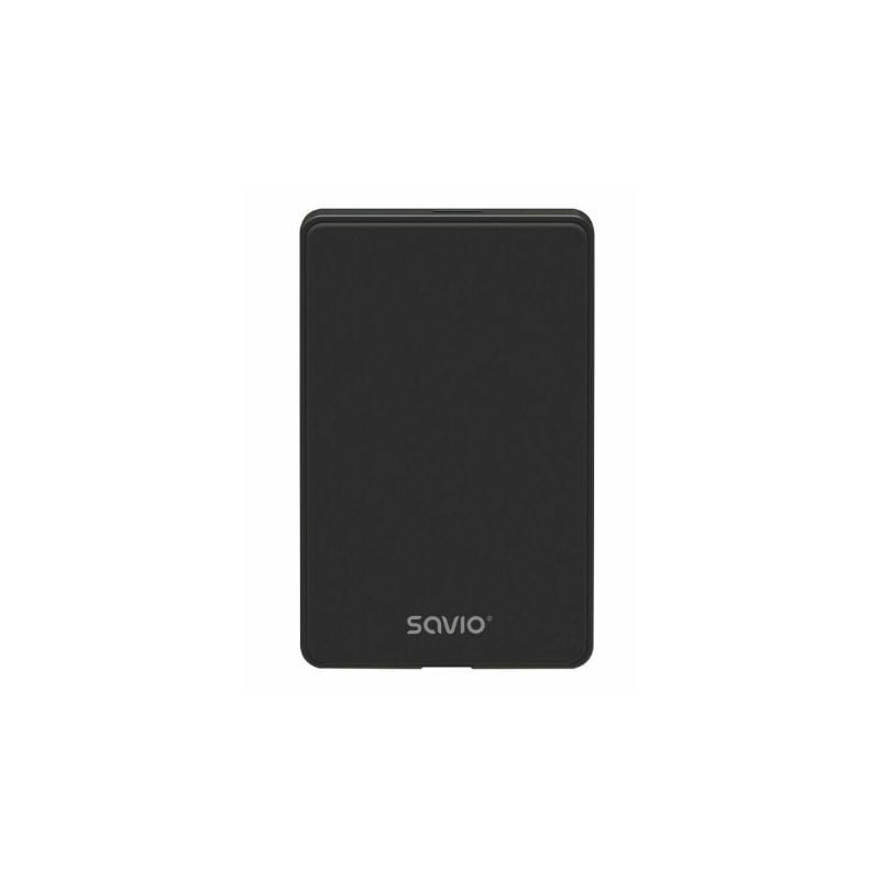 box hdd/ssd savio 2.5" usb 2.0 nero [aisaoosak73]