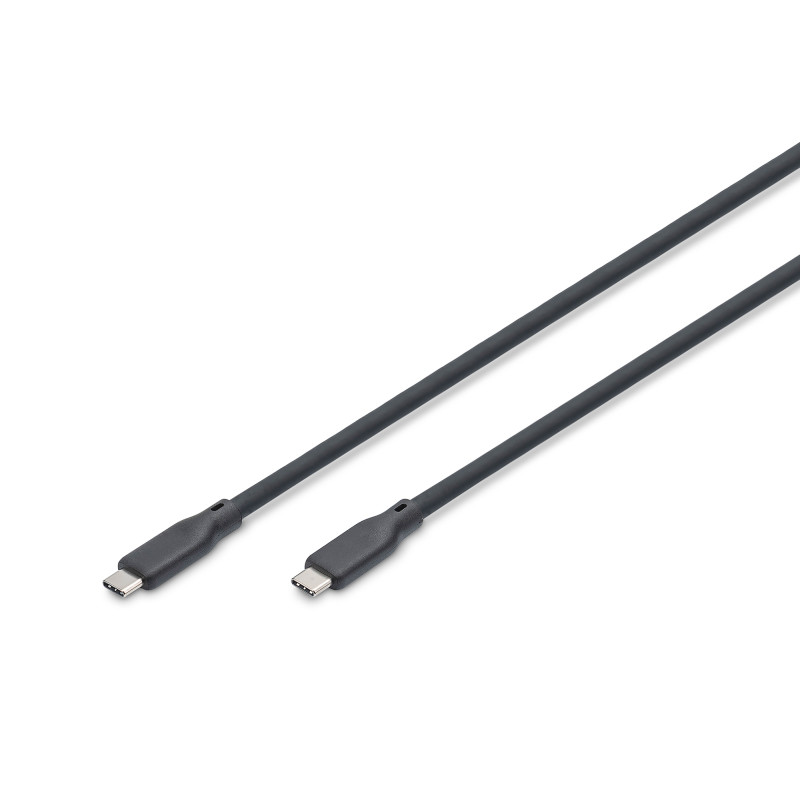 cavo di ricarica digitus usb-c 3.2 (m-m) 2m silicone 4k 100w