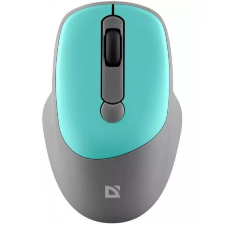 mouse defender feam mm-296 rf senza fili ottico 1600dpi menta