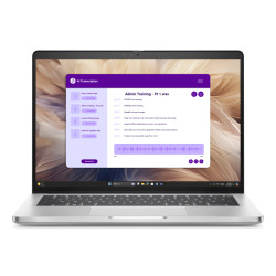 notebook 14'' dell pro 14 plus u7-268v/32gb/512gb ssd/w11p/alluminio
