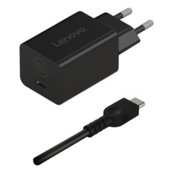 alimentatore da rete lenovo 40awgn65eu gan nano 65w nero [azlenfnztkhw00025]