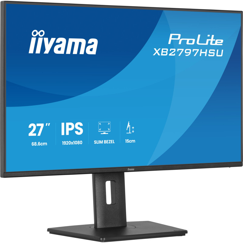 monitor led 27'' iiyama prolite xb2797hsu-b1 full hd