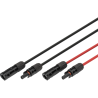 prolunga cavo solare digitus spina/presa mc4 fv 1500v 2x10m rosso/nero