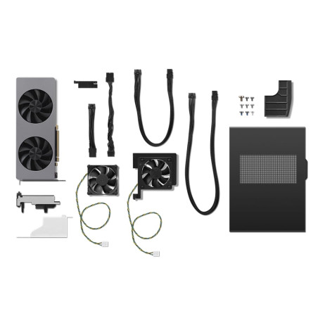 scheda video lenovo geforce rtx 5070 12gb gddr7 192 bit nero grigio