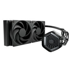 dissipatore cpu a liquido cooler master 240 atmos stealth 2x120mm