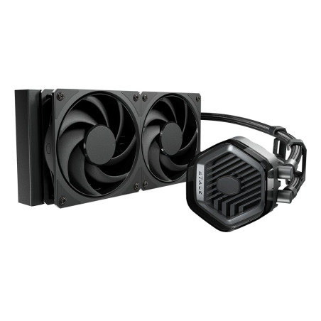 dissipatore cpu a liquido cooler master 240 atmos stealth 2x120mm
