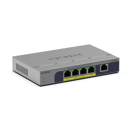 switch netgear gs105pp-300eus non gestito 5 porte gigabit ethernet