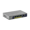 switch netgear gs105pp-300eus non gestito 5 porte gigabit ethernet