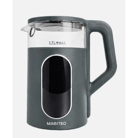 bollitore elettrico maestro mr-023 1.7l 2200w verde [mr-023-green]