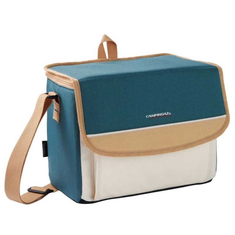 borsa termica campingaz fold'n cool minimaxi 10l petrolio-beige