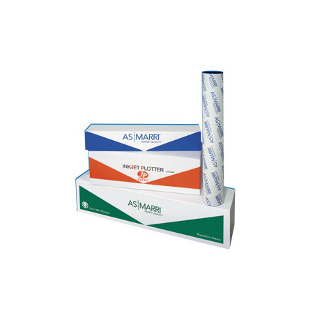 carta in rotolo bianca marri per plotter xb80 620mmx150m 80gr opaca