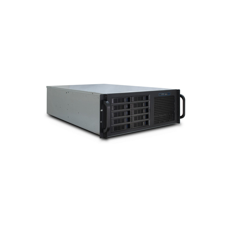 case server intertech 48.3cm inter-tech ipc 4u-4410 4he senza