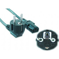 cavo di alimentazione gembird pc-186-vde-5m 5m nero [pc-186-vde-5m]