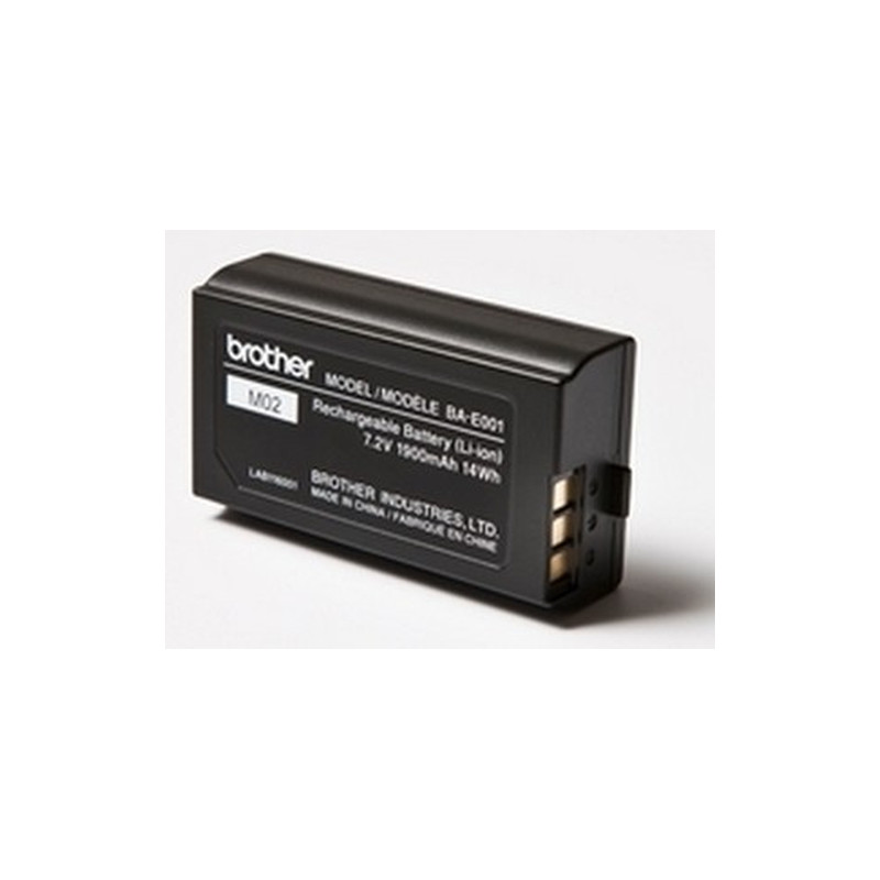 batteria brother li-ionen ba-e001 ricaricabile [ba-e001]