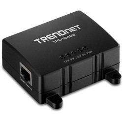 Poe injector trendnet splitter gigabit 5v/7,5v/9v/12 v [tpe-104gs]