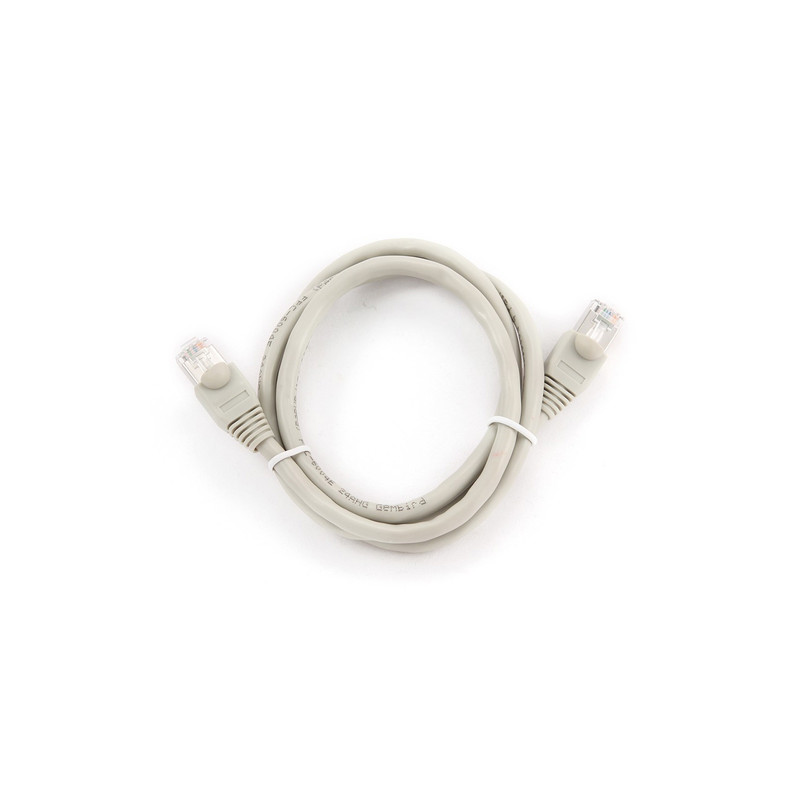 cavo di rete gembird pp6-1m cat6 1m grigio