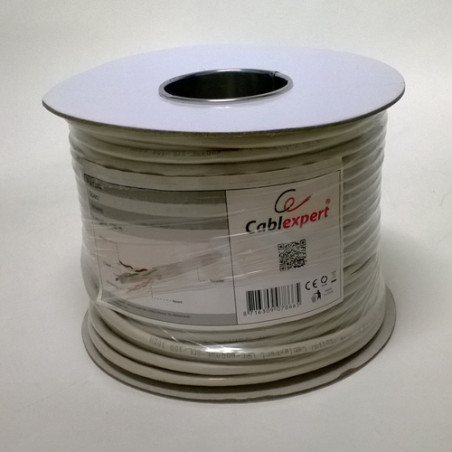 cavo di rete in matassa gembird cat6 utp cat6 u/utp (utp) 100m grigio