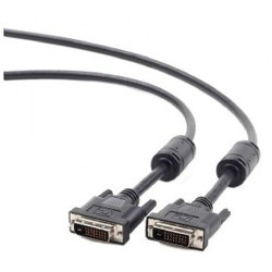 cavo gembird dvi-d m/dvi-d m 1,8m nero [cc-dvi2-bk-6]
